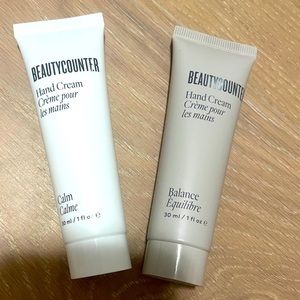 Beautycounter hand cream duo set calm & balance brand new
